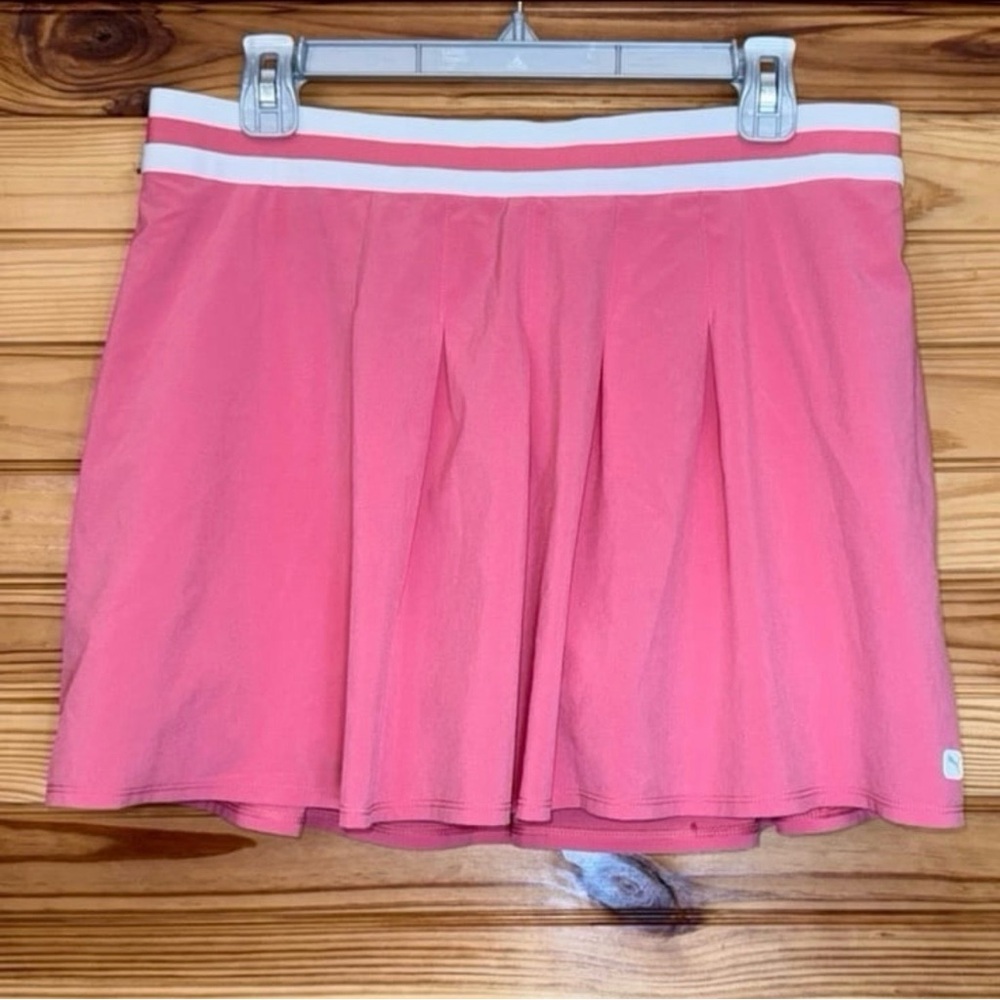 Puma pink athletic skort tennis skirt large